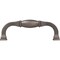 Jeffrey Alexander 96 mm Center-to-Center Brushed Pewter Audrey Cabinet Pull 278-96BNBDL - alternate 2